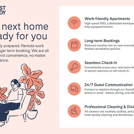 Апартаменты Guestready - Le Jardin Secret *